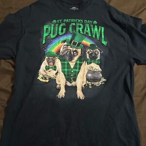 Pug crawl shirt XL QSM0042